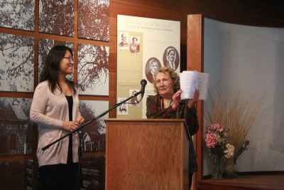 Leslie Bai and Joan Digby